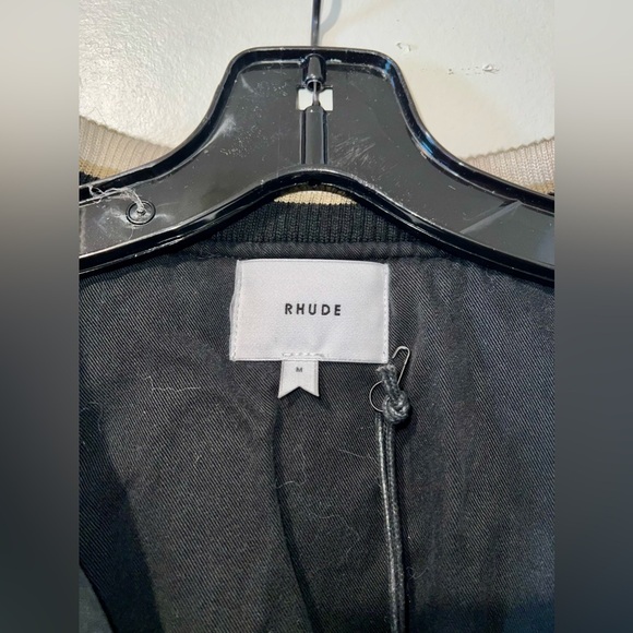 RHUDE Washed Canvas Varsity Jacket - Picture 7 of 11